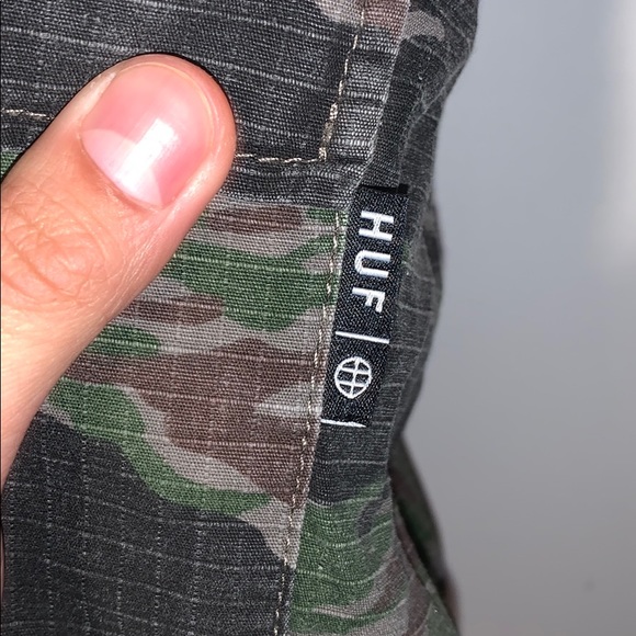 Huf KEITH HUFANGEL DBC Camouflage Men’s Cargo Shorts - Picture 2 of 7